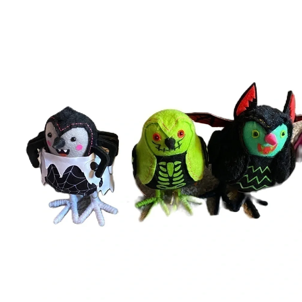 2024 Featherly Friends Hyde & Eek Bird Collection Bundle Halloween Vampire Rock